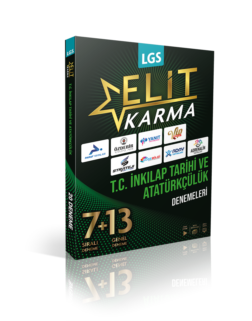 Elit Karma 8.Sınıf İnkılap Tarihi 20 Branş Denemes