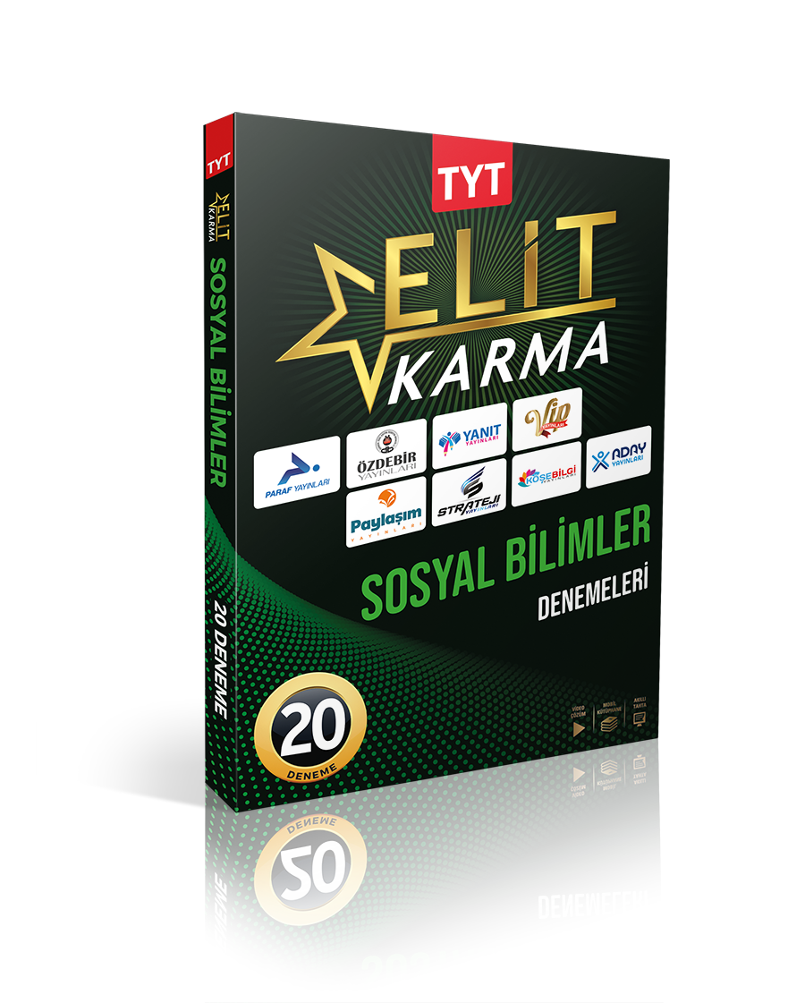 Elit Karma Tyt Sosyal Bilimler 20 Branş Deneme