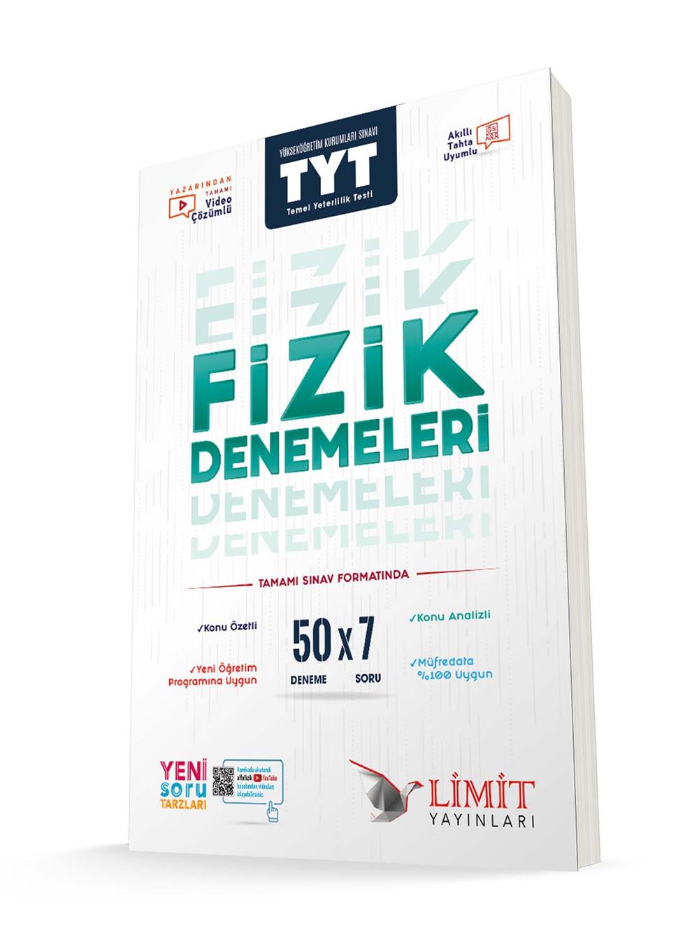 Limit Tyt 50 Li Fizik Denemeleri