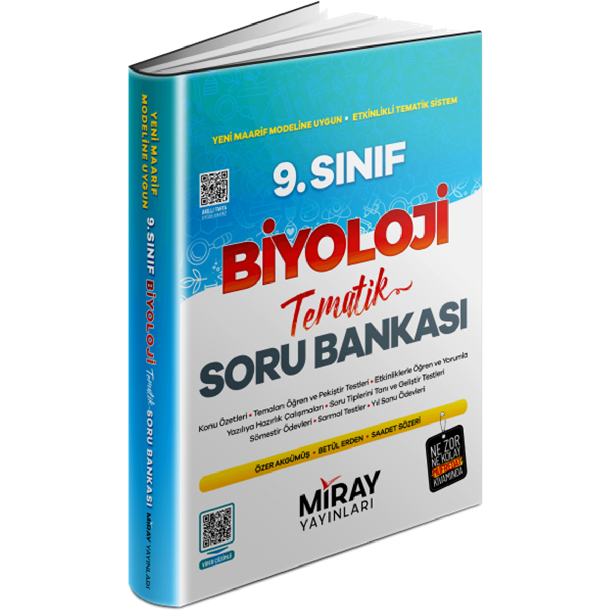Miray 9. Sınıf Biyoloji Tematik Konu Özetli Soru Bankası