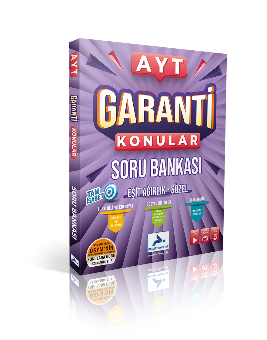 Paraf Ayt Eşit Ağırlık Sözel Garanti Konular Soru Bankası