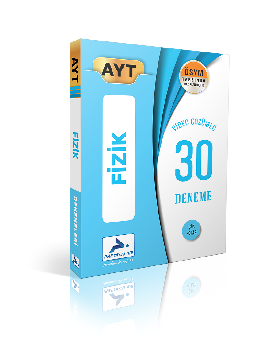 Paraf Ayt Fizik Video Çözümlü 30 Branş Denemesi