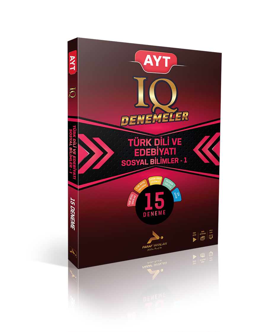 Paraf Ayt IQ Türk Dili ve Edebiyat-Sosyal-1 15 Branş Deneme