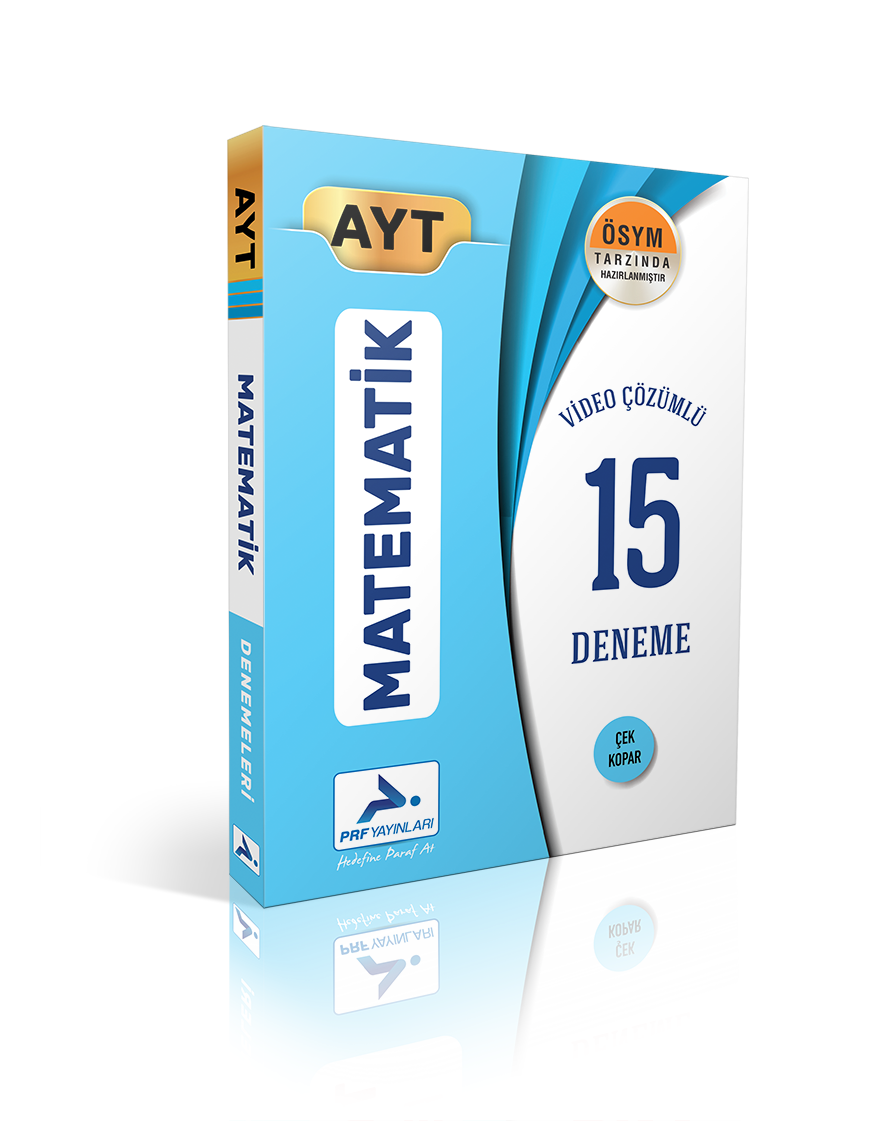 Paraf Ayt Matematik Video Çözümlü 15 Branş Deneme