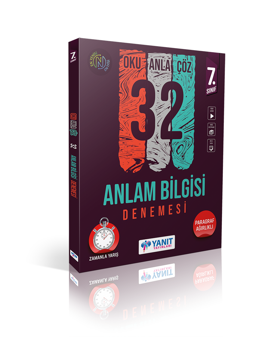 Yanıt 7. Sınıf Anlam Bilgisi 32 Deneme