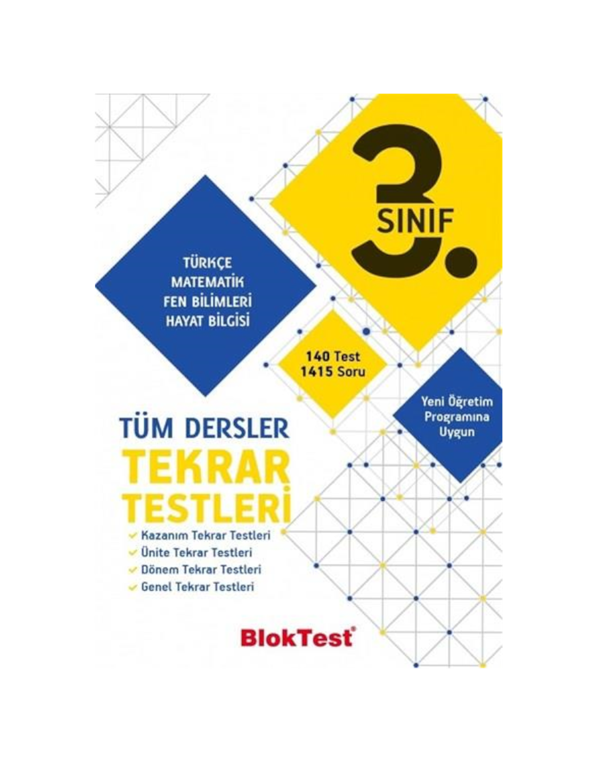 3.Sınıf Bloktest Tüm Dersler Tekrar Testleri