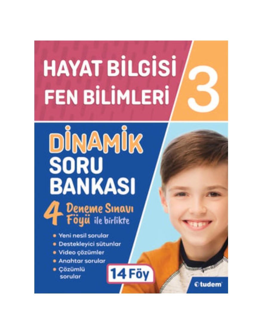3.Sınıf Hayat Bilg.+ Fen Bilm.Dinamik Soru Bankası