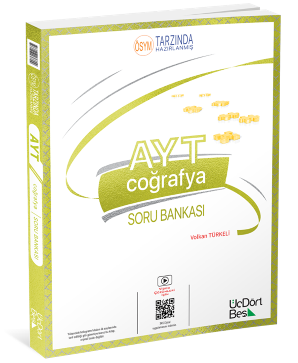 345 Yayınları AYT Coğrafya Soru Bankası 