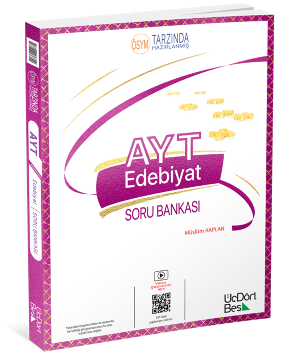 345 Yayınları AYT Edebiyat Soru Bankası 