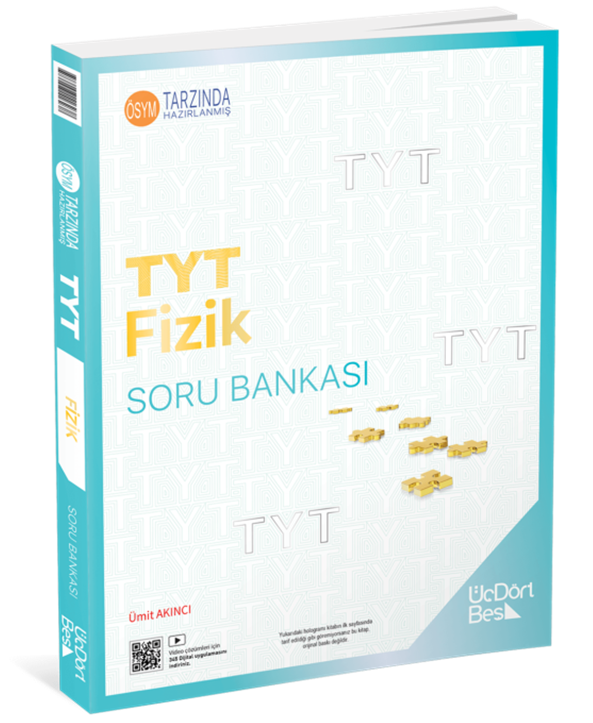 345 Yayınları TYT Fizik Soru Bankası 