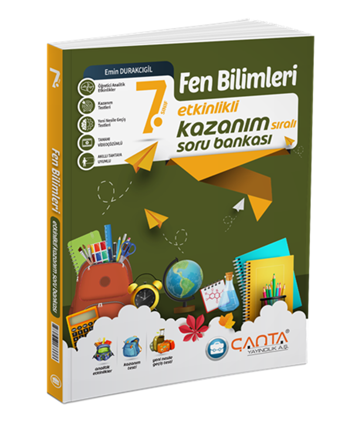 7.Sınıf Kazanım Fen Bilimleri Soru Bankası 2024