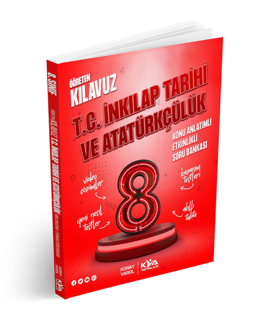 8.Sınıf Sosyal Bilgiler Öğreten Kılavuz Konu Anlatımlı Etkinlikli Soru Bankası