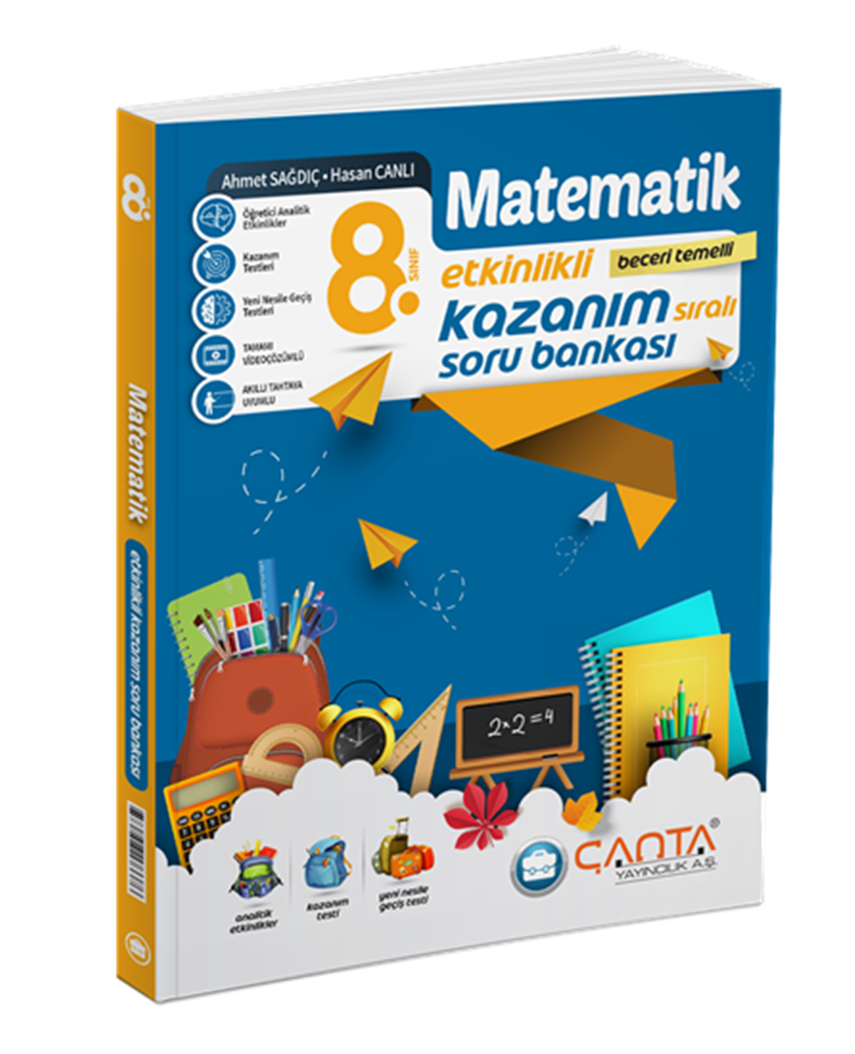8.Sınıf Kazanım Matematik Soru Bankası 2024