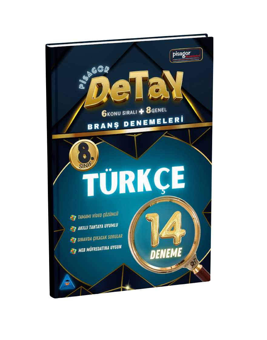 8. Sınıf Pisagor Detay 14'Lü Türkçe Branş Denemesi