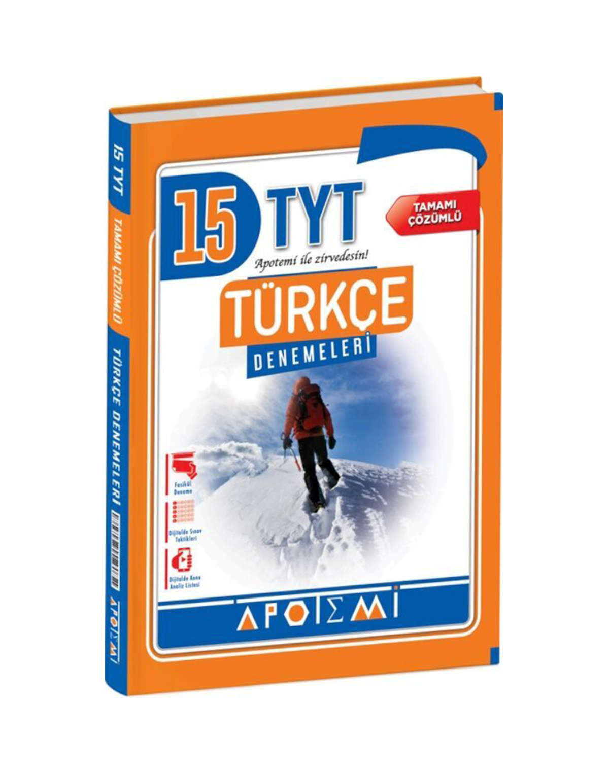 Apotemi Yayınları TYT Türkçe 15 Deneme