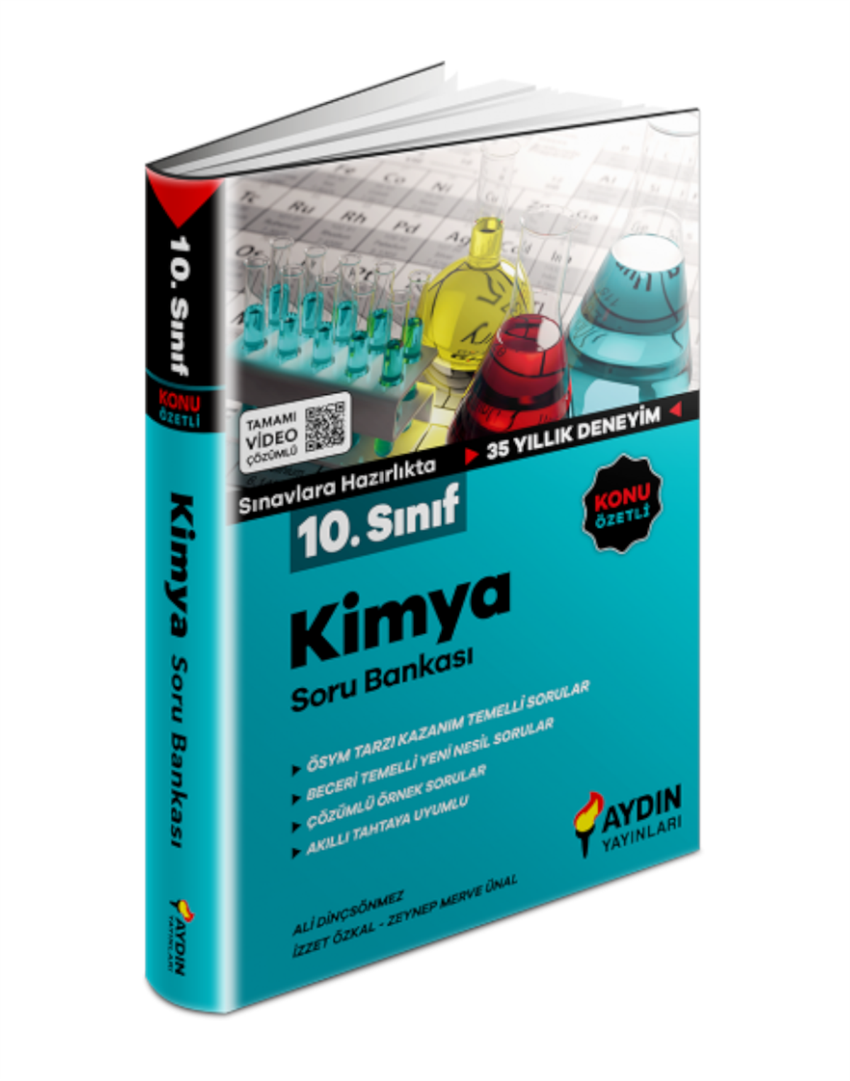Aydın Yayınları 10. Sınıf Kimya Konu Özetli Soru Bankası