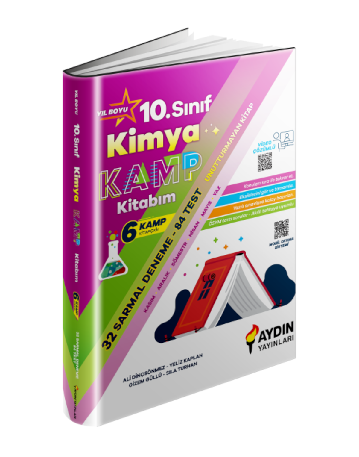Aydın Yayınları 10. Sınıf Kimya Kamp Kitabım