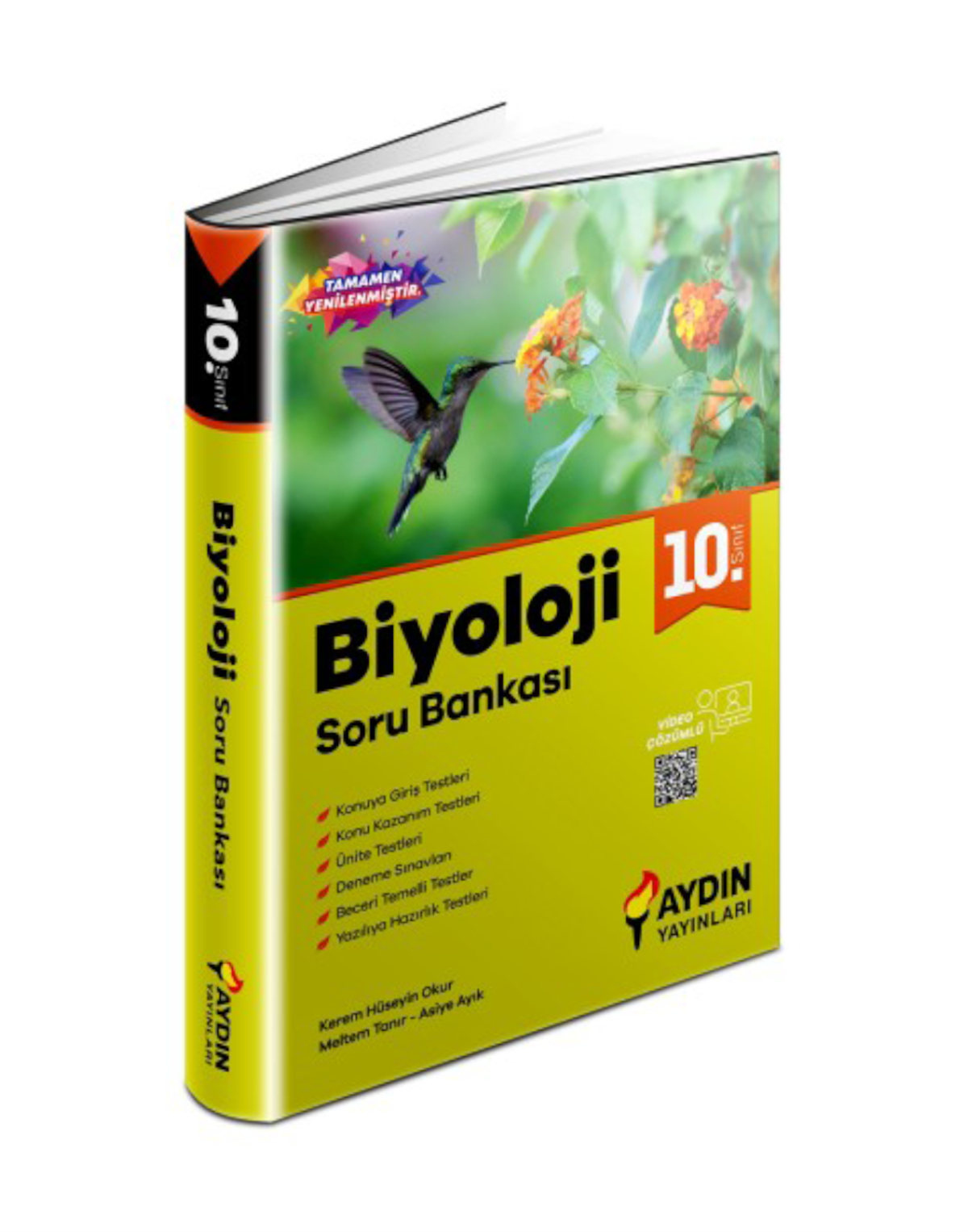 Aydın Yayınları 10. Sınıf Biyoloji Soru Bankası