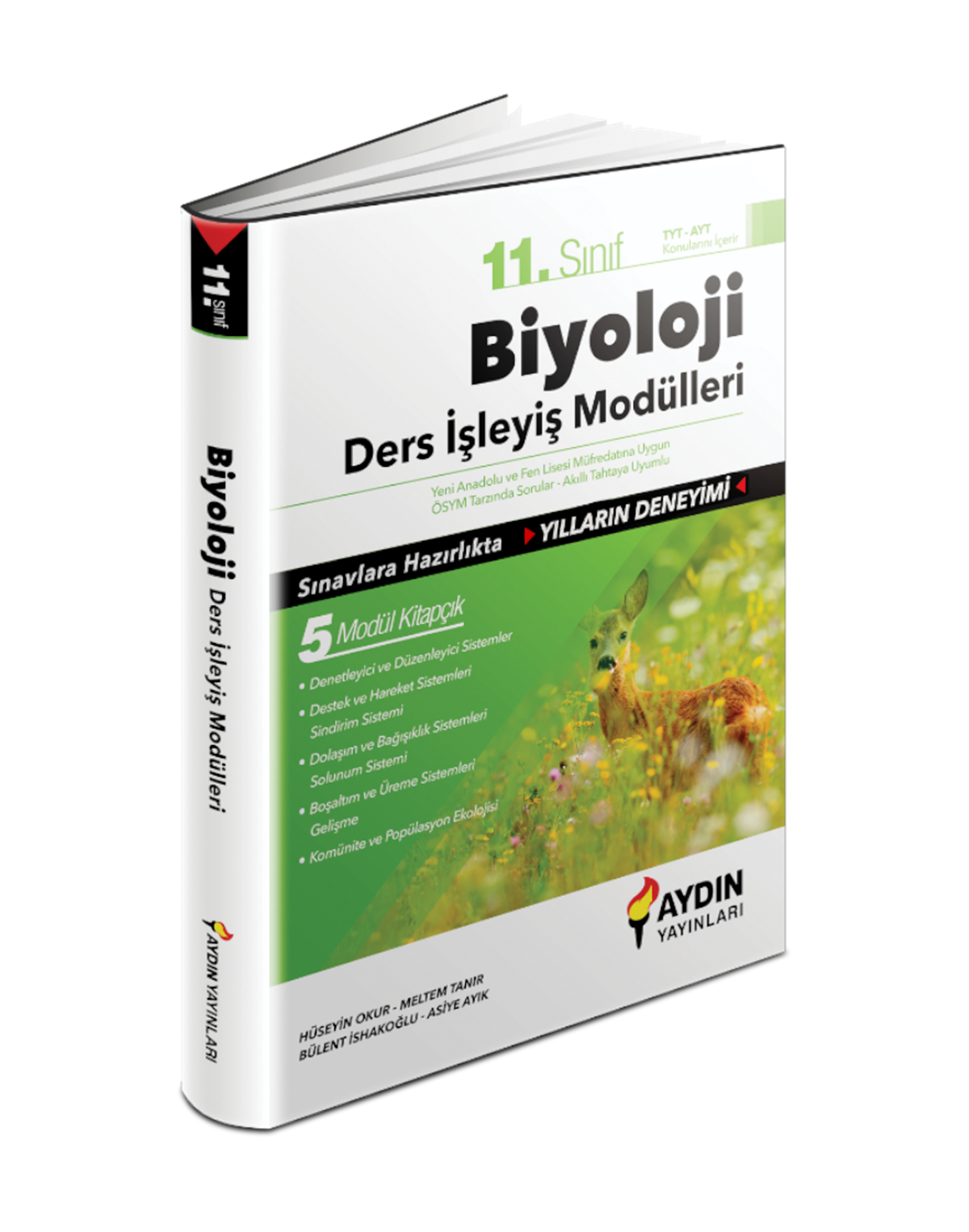Aydın Yayınları 11. Sınıf Aydın Biyoloji Ders İşleyiş Modülleri