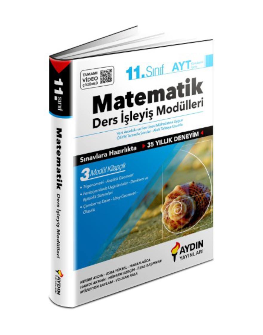Aydın Yayınları 11. Sınıf Aydın Matematik Ders İşleyiş Modülleri