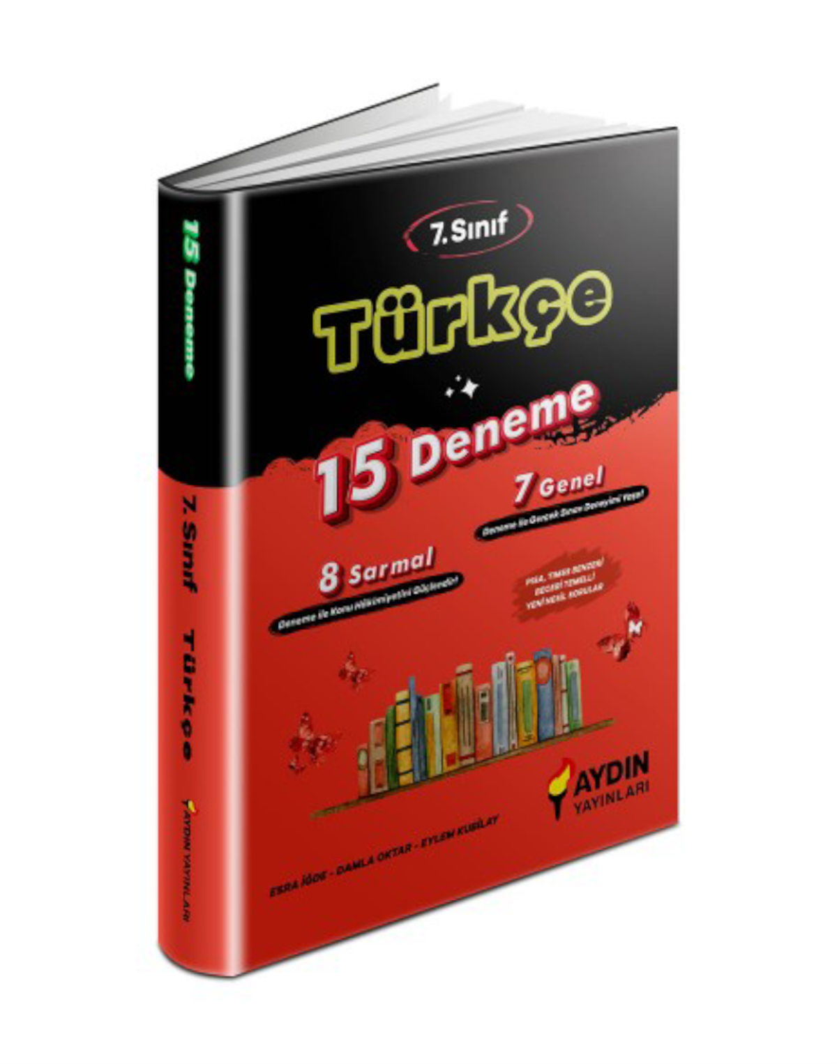 Aydın Yayınları 7. Sınıf Türkçe 15 Deneme