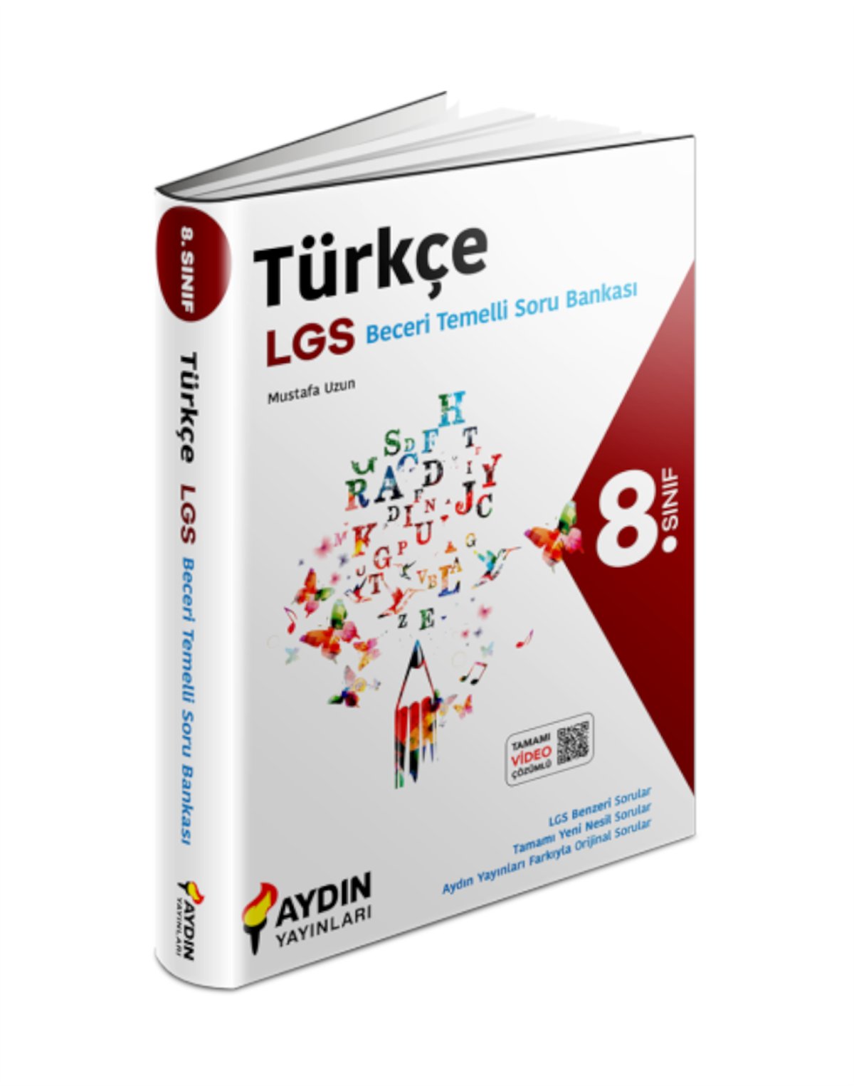 Aydın Yayınları 8. Sınıf Türkçe Beceri Temelli Soru Bankası