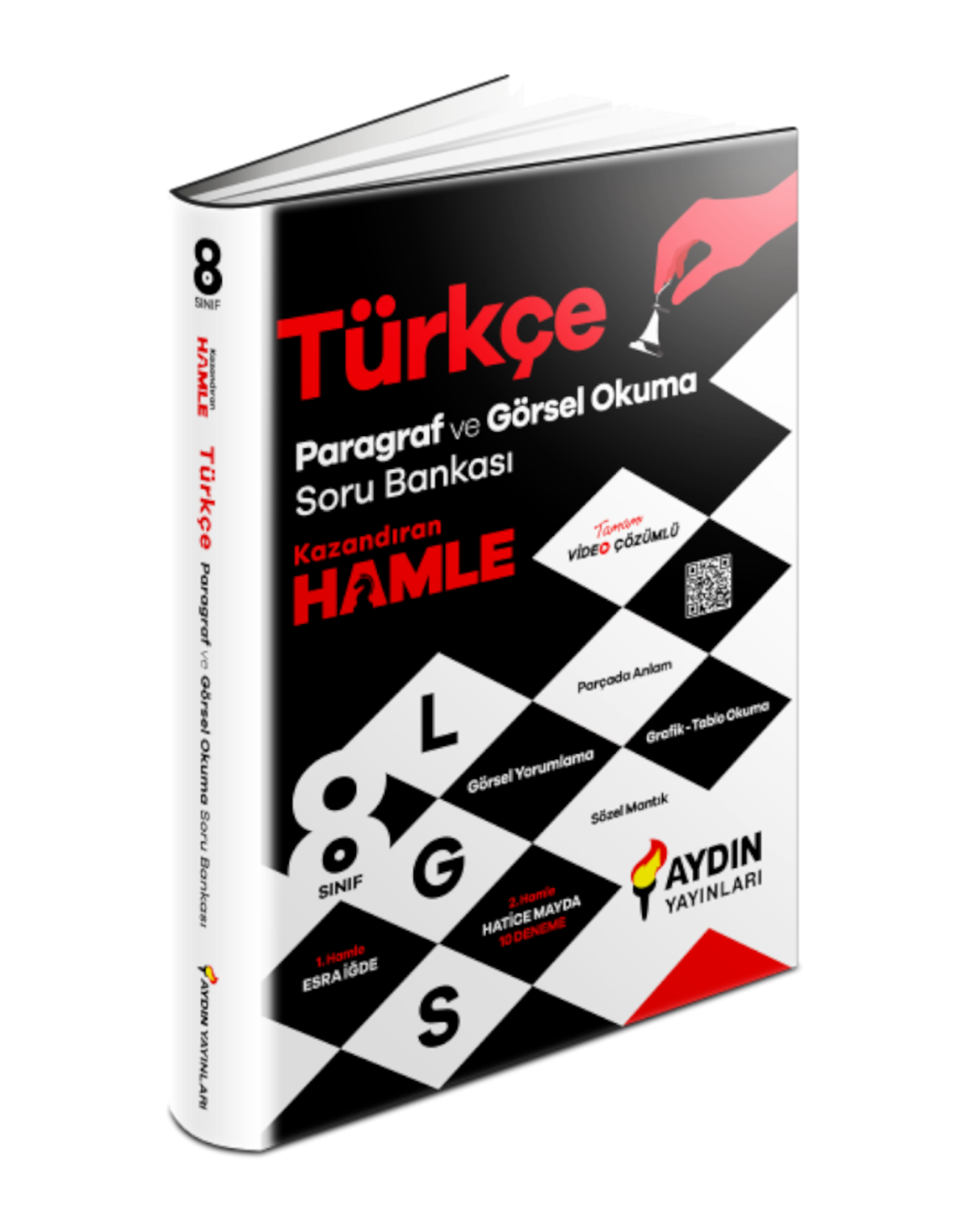 Aydın Yayınları 8. Sınıf Görsel Okuma ve Paragraf Soru Bankası Kazandıran Hamle