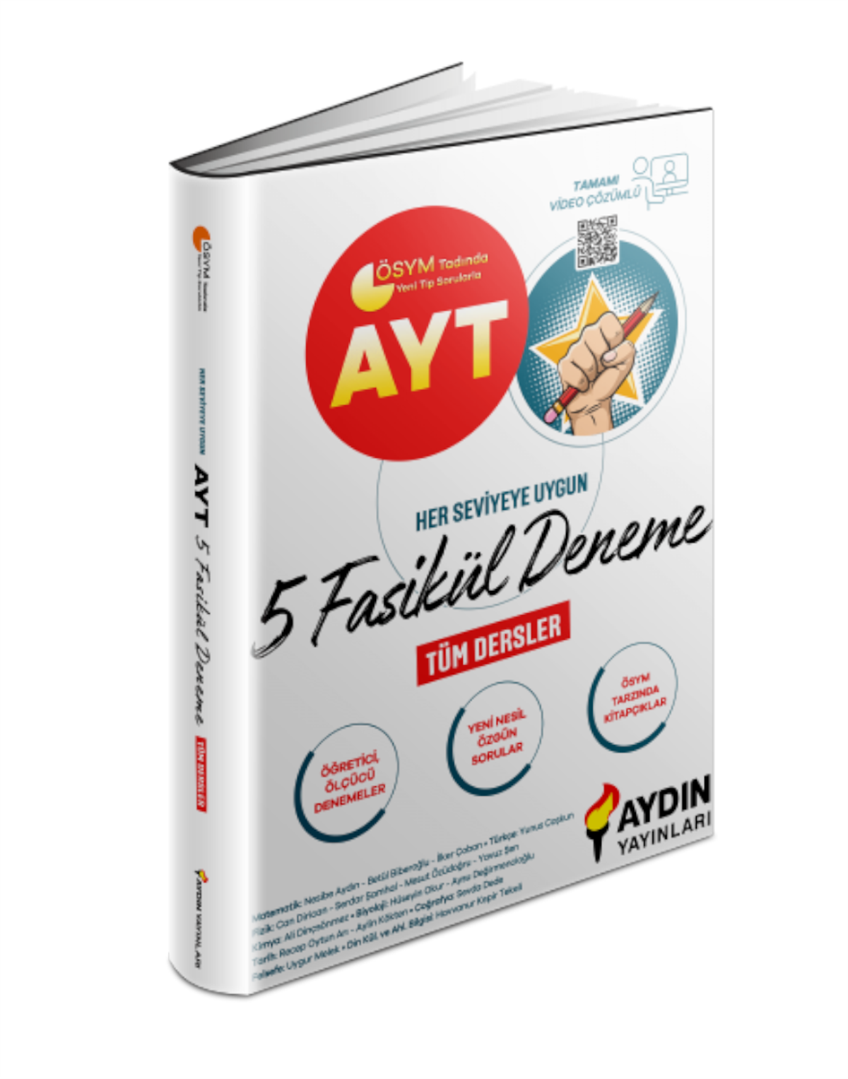 Aydın Yayınları AYT 5 Fasikül Deneme