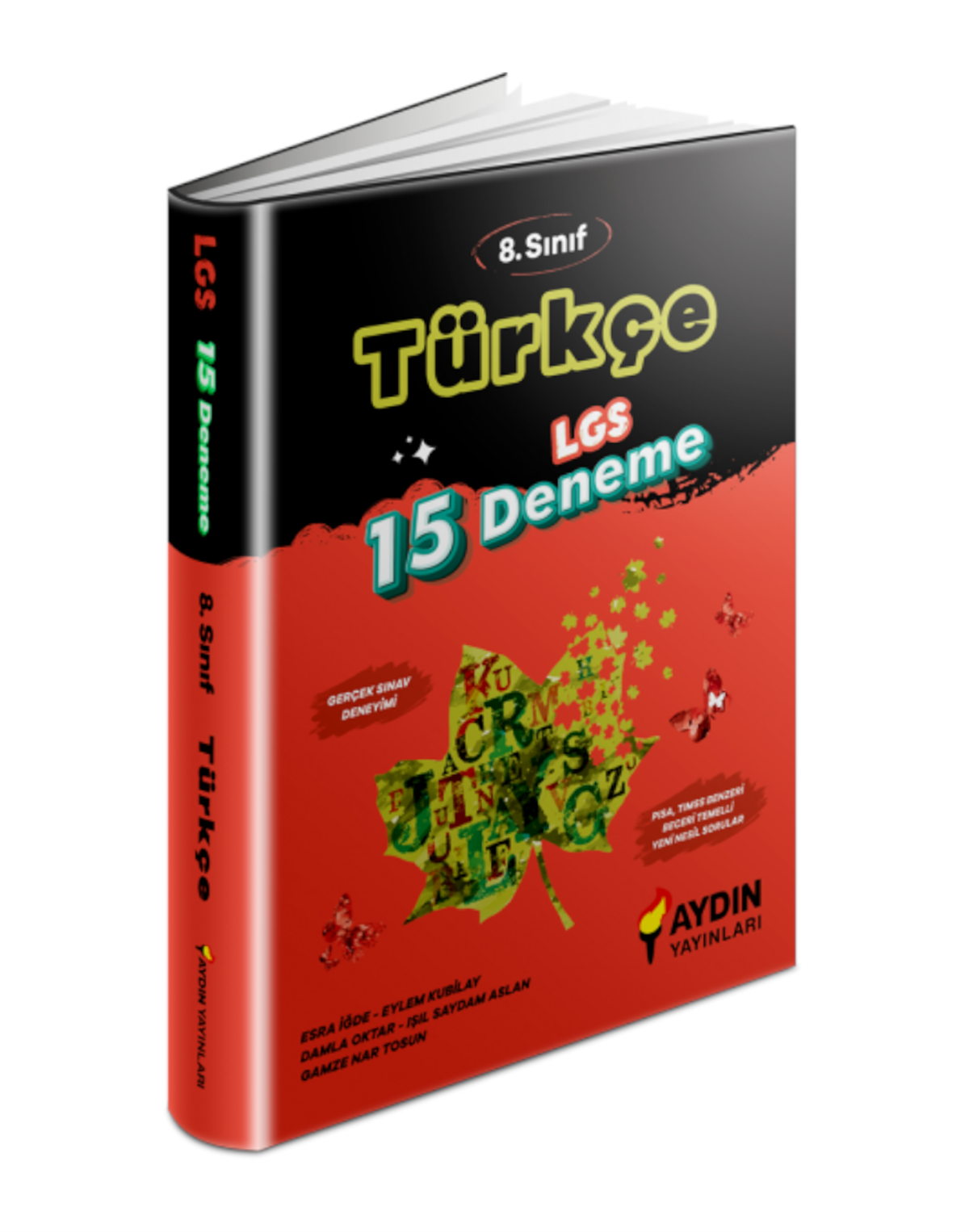 Aydın Yayınları LGS 8. Sınıf Türkçe 15 Deneme