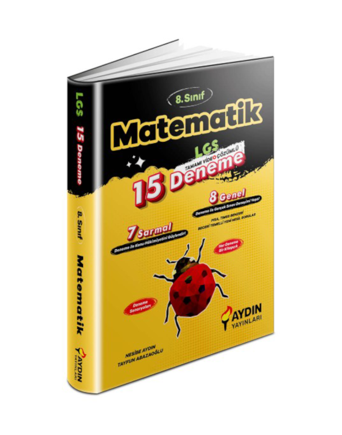 Aydın Yayınları LGS 8. Sınıf Matematik 15 Deneme