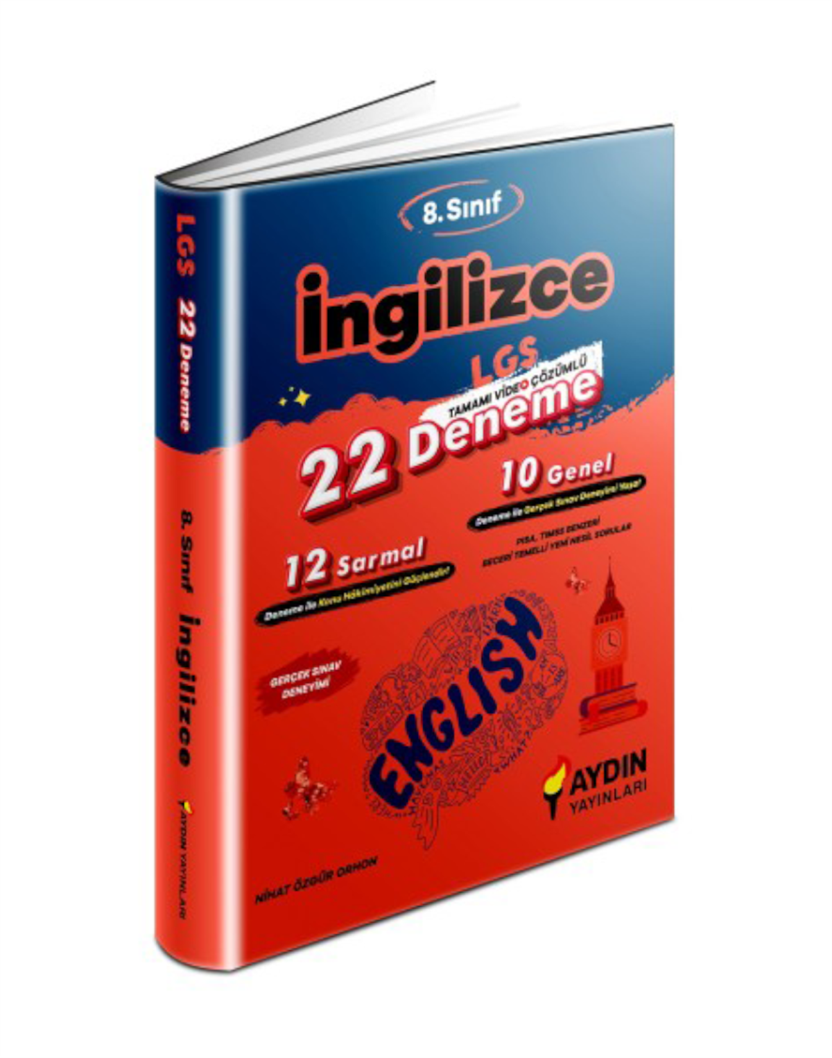 Aydın Yayınları LGS 8. Sınıf İngilizce 22 Deneme