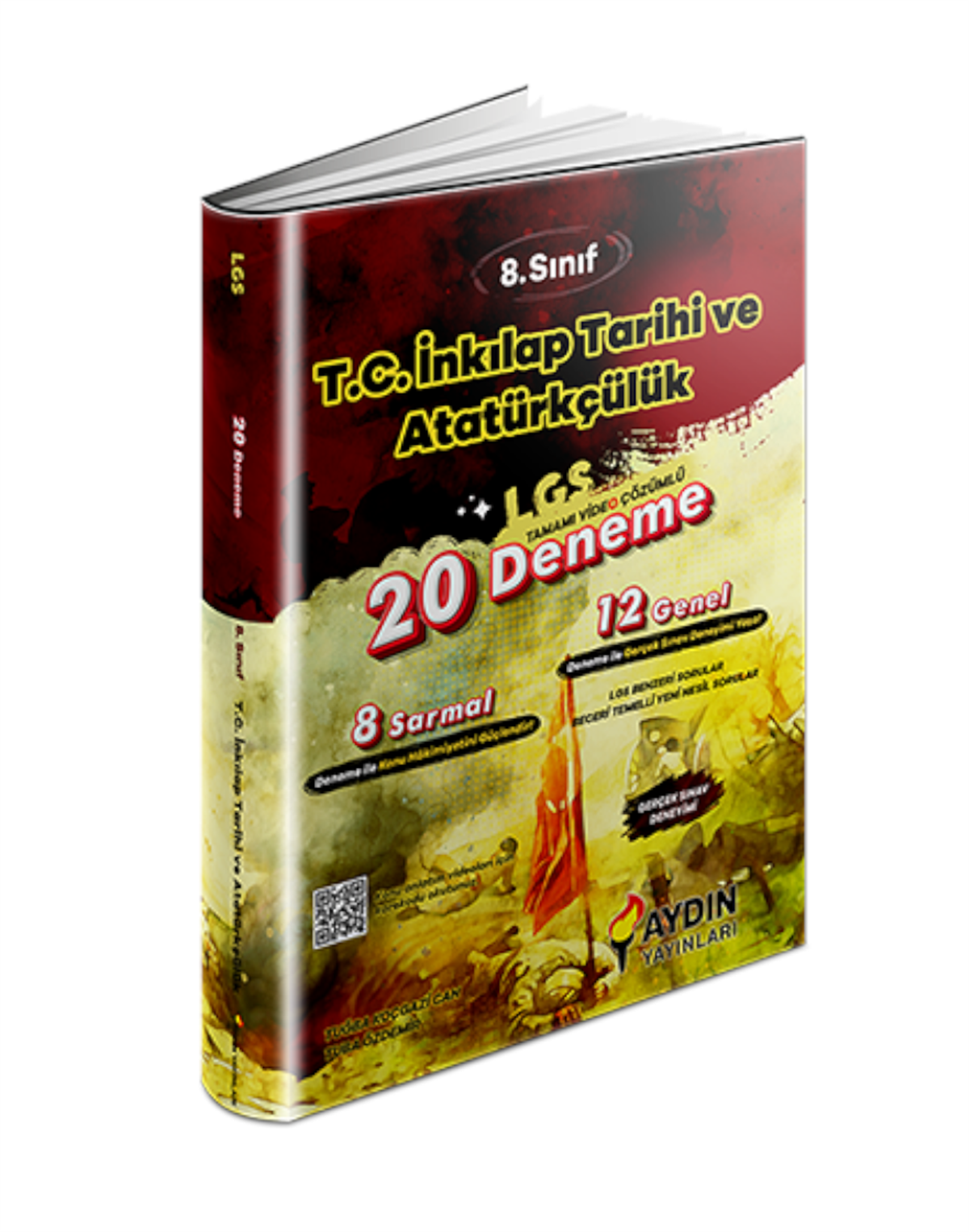 Aydın Yayınları LGS 8. Sınıf T.C. İnkılap Tarihi ve Atatürkçülük 20 Deneme