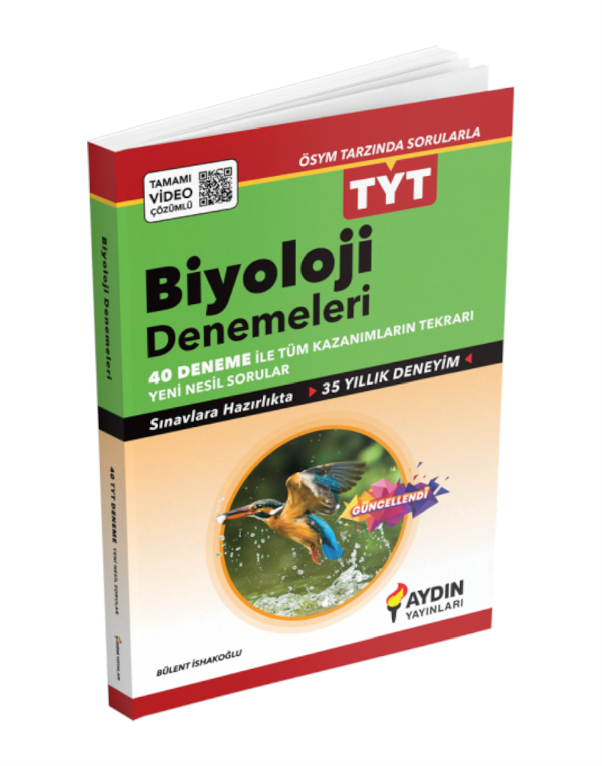 Aydın Yayınları TYT Biyoloji 40 Deneme