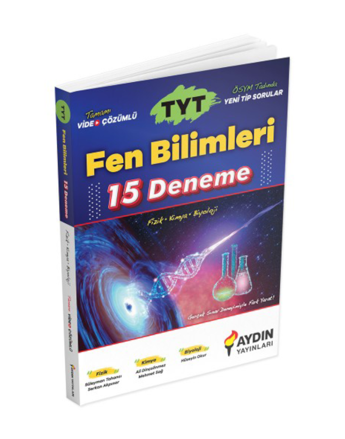 Aydın Yayınları TYT Fen Bilimleri 15 Deneme