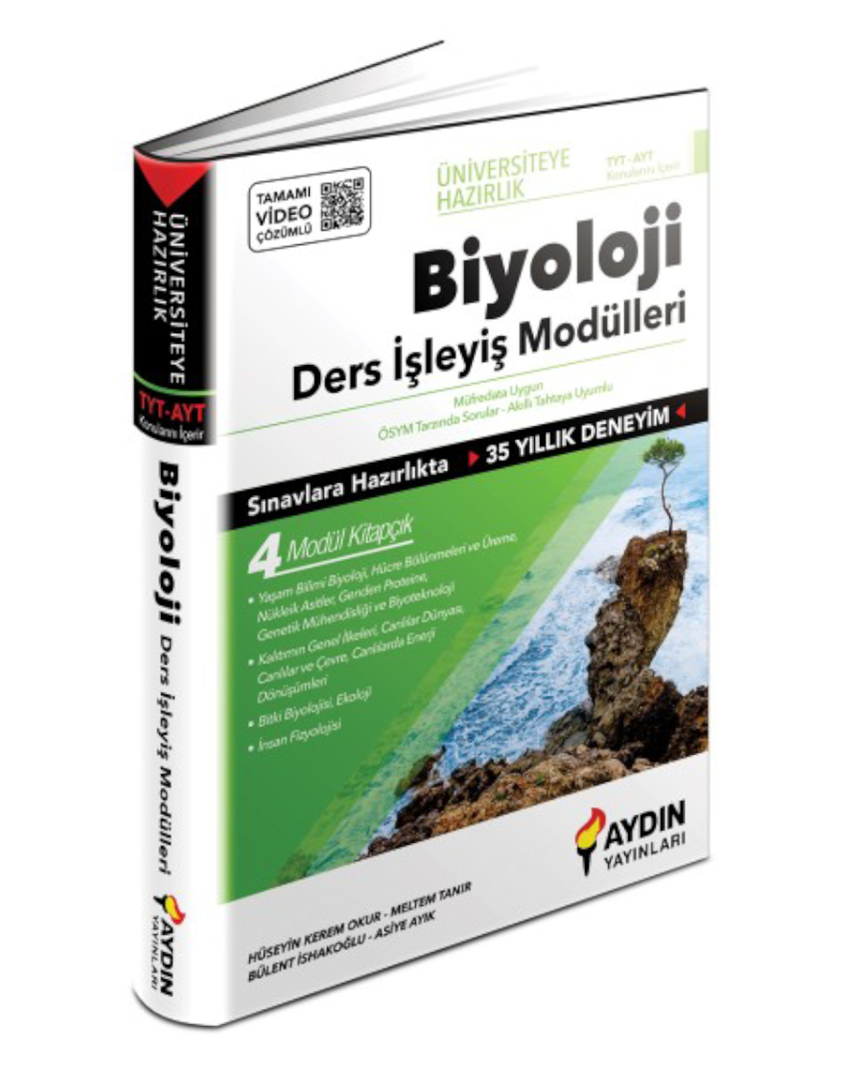 Aydın Yayınları Üniversiteye Hazırlık TYT-AYT Biyoloji Ders İşleyiş Modülleri