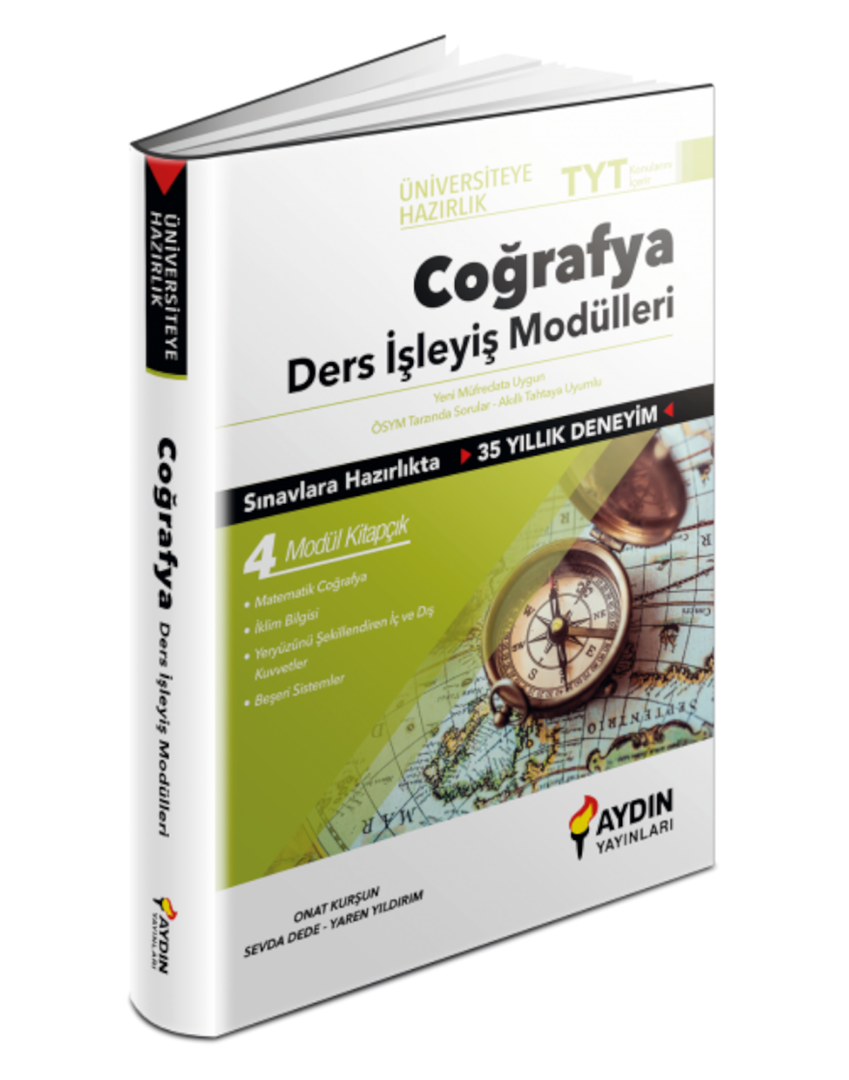 Aydın Yayınları Üniversiteye Hazırlık TYT Coğrafya Ders İşleyiş Modülleri