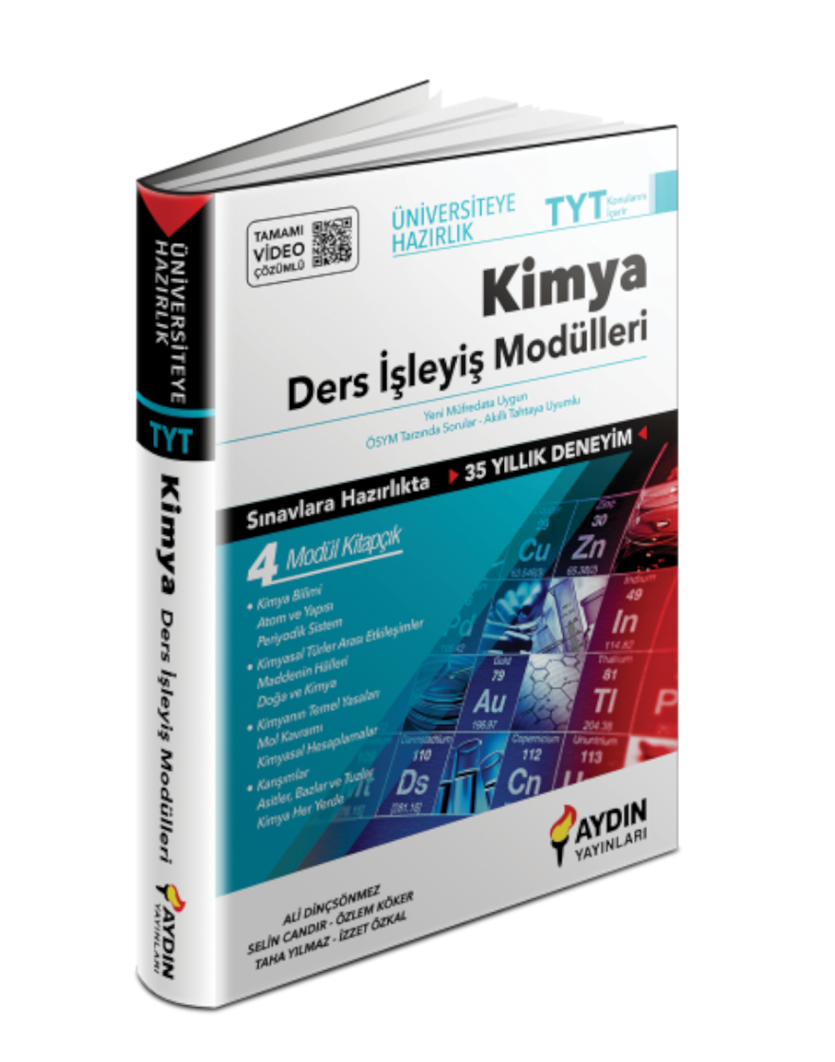 Aydın Yayınları Üniversiteye Hazırlık TYT Kimya Ders İşleyiş Modülleri