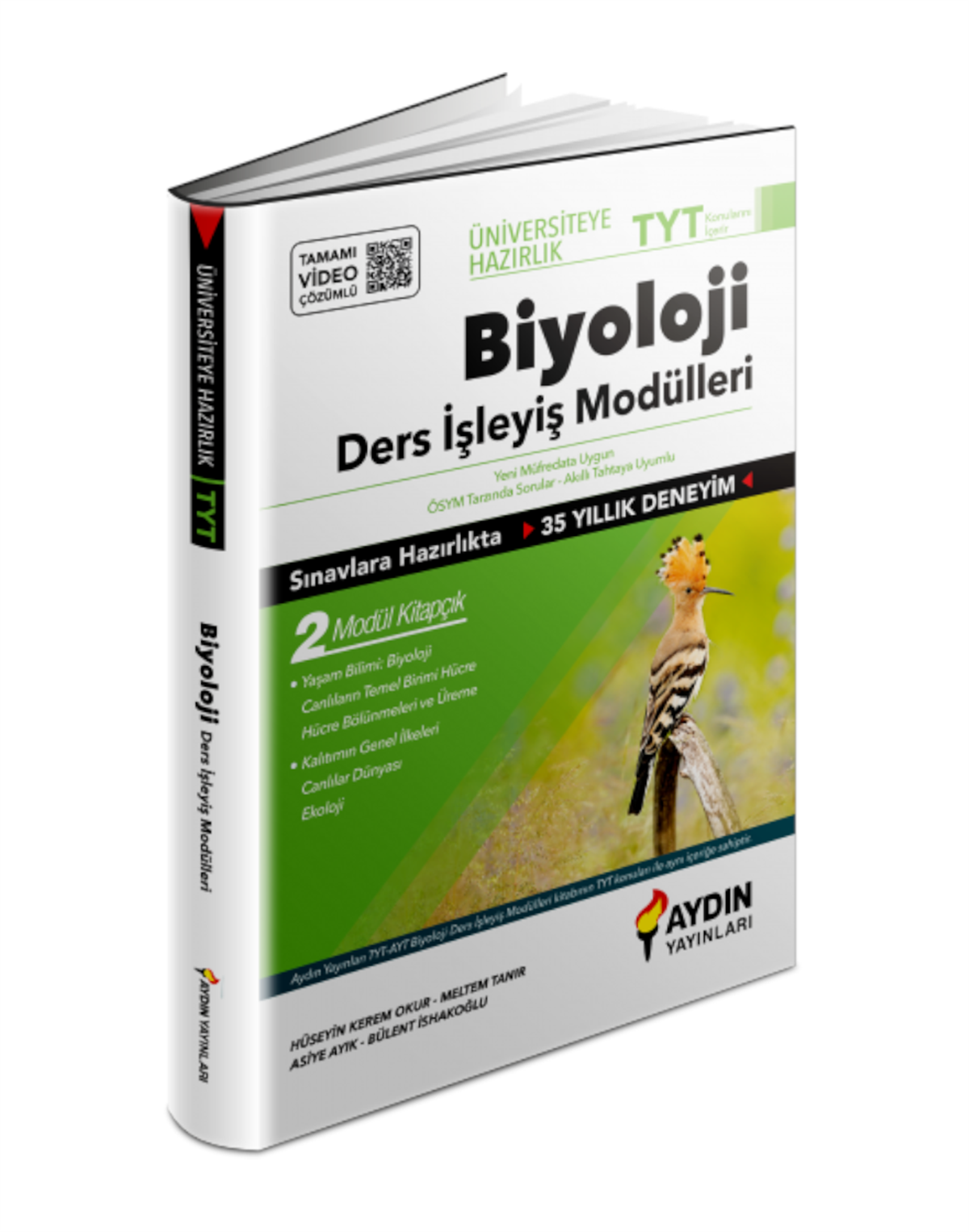 Aydın Yayınları Üniversiteye Hazırlık TYT Biyoloji Ders İşleyiş Modülleri