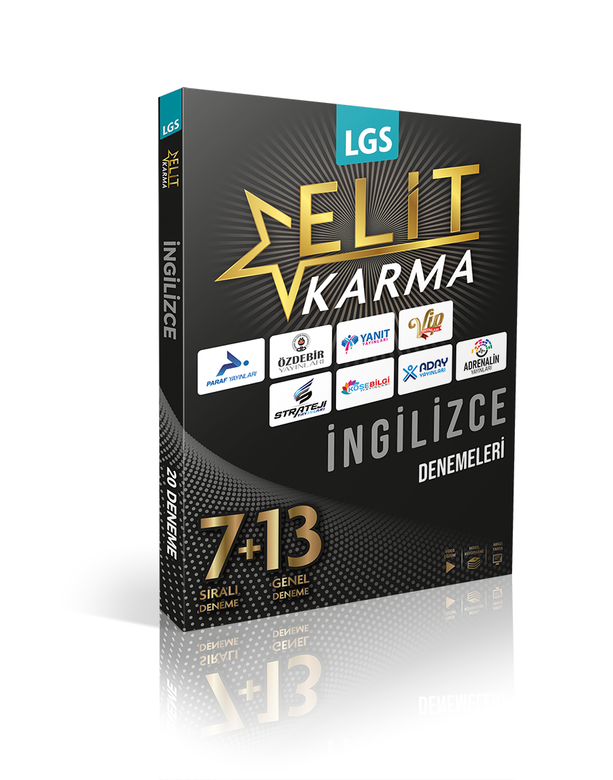 Elit Karma 8.Sınıf İngilizce 20 Branş Denemesi
