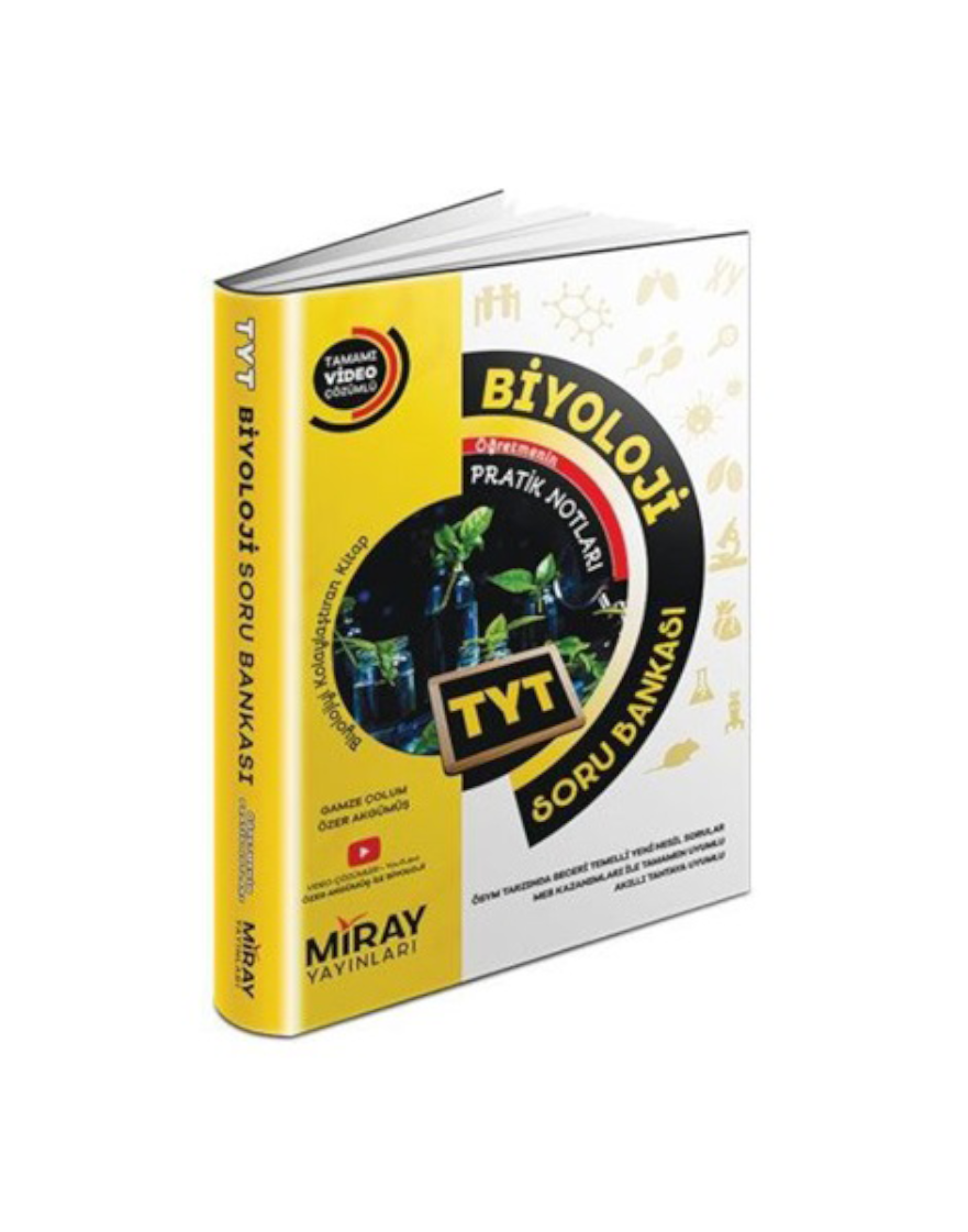 Miray Yayınları Tyt Biyoloji Soru Bankası