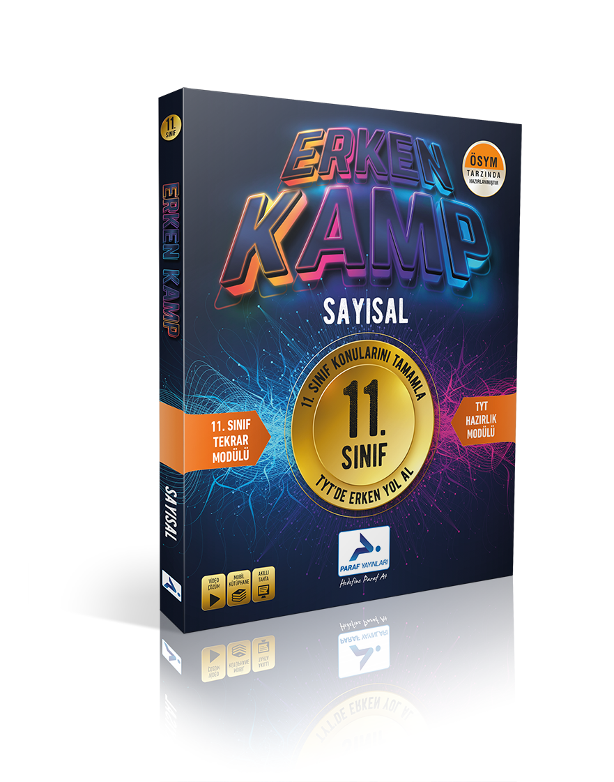 Paraf 11.Sınıf Sayısal Erken Kamp Kitabı
