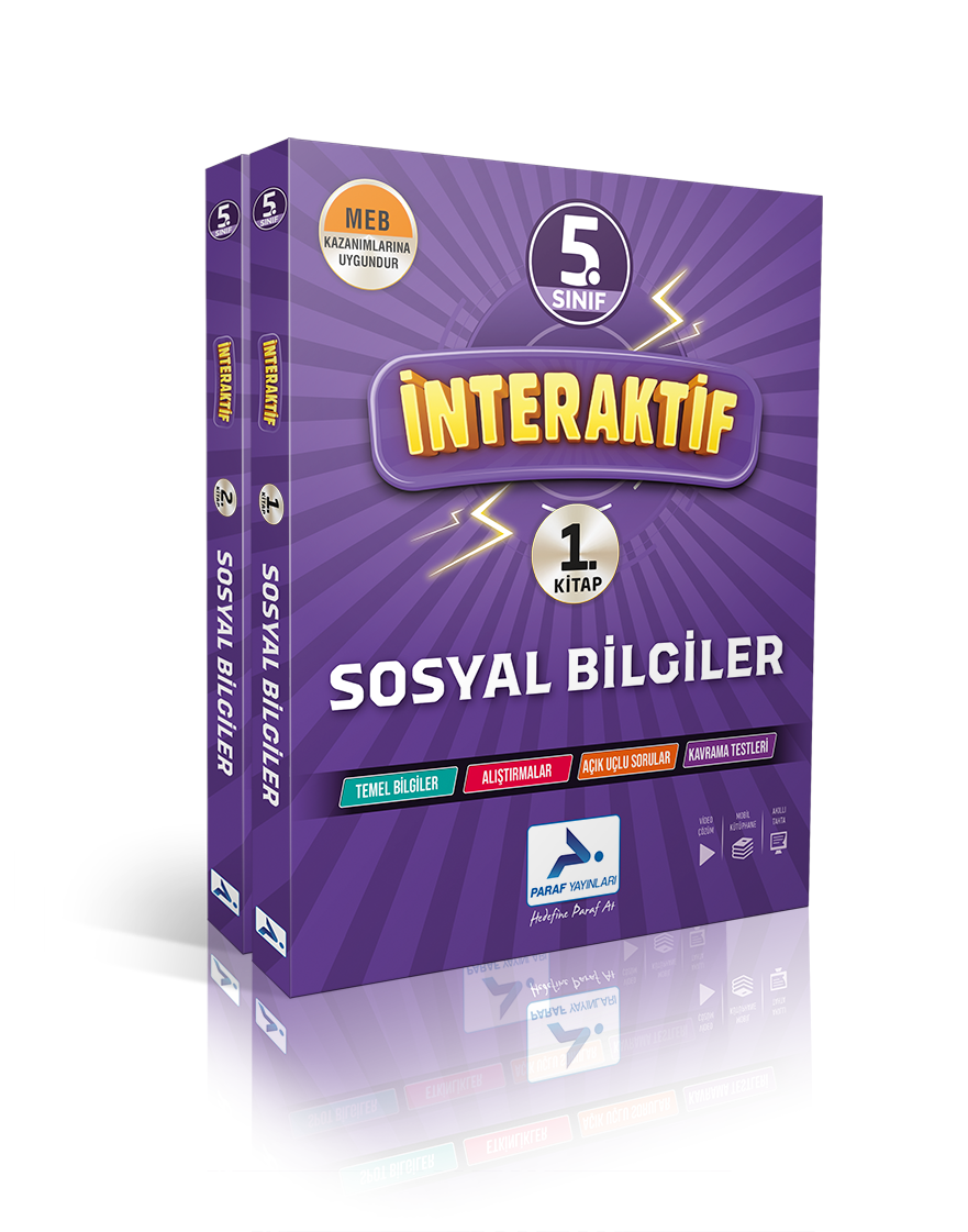 PARAF 5.SINIF İNTERAKTİF SOSYAL B. ETKİN.ÇALIŞ.KİT