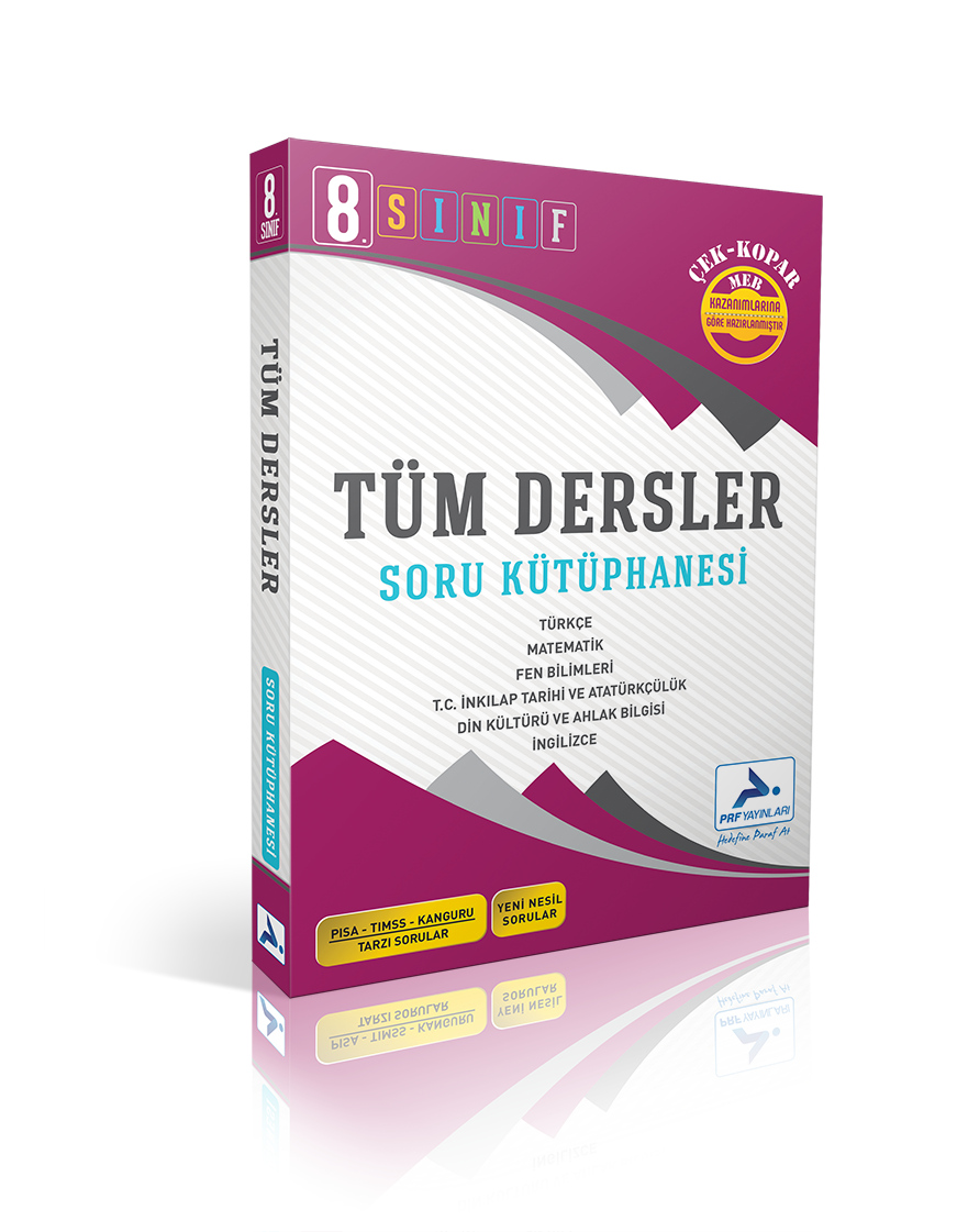 Paraf 8.Sınıf Tüm Dersler Soru Kütüphanesi