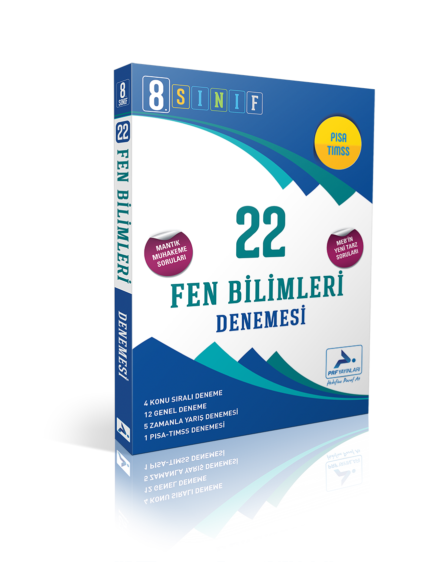 Paraf 8. Sınıf Fen Bilimleri 22'Li Branş Deneme