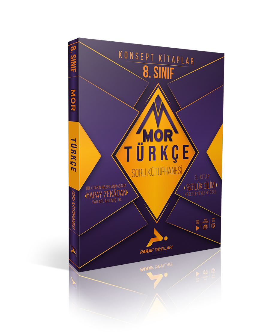 Paraf 8.Sınıf Mor Türkçe Soru Kütüphanesi