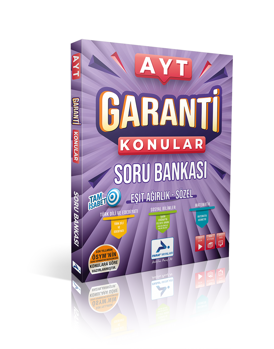 Paraf Ayt Eşit Ağırlık Sözel Garanti Konular Soru Bankası