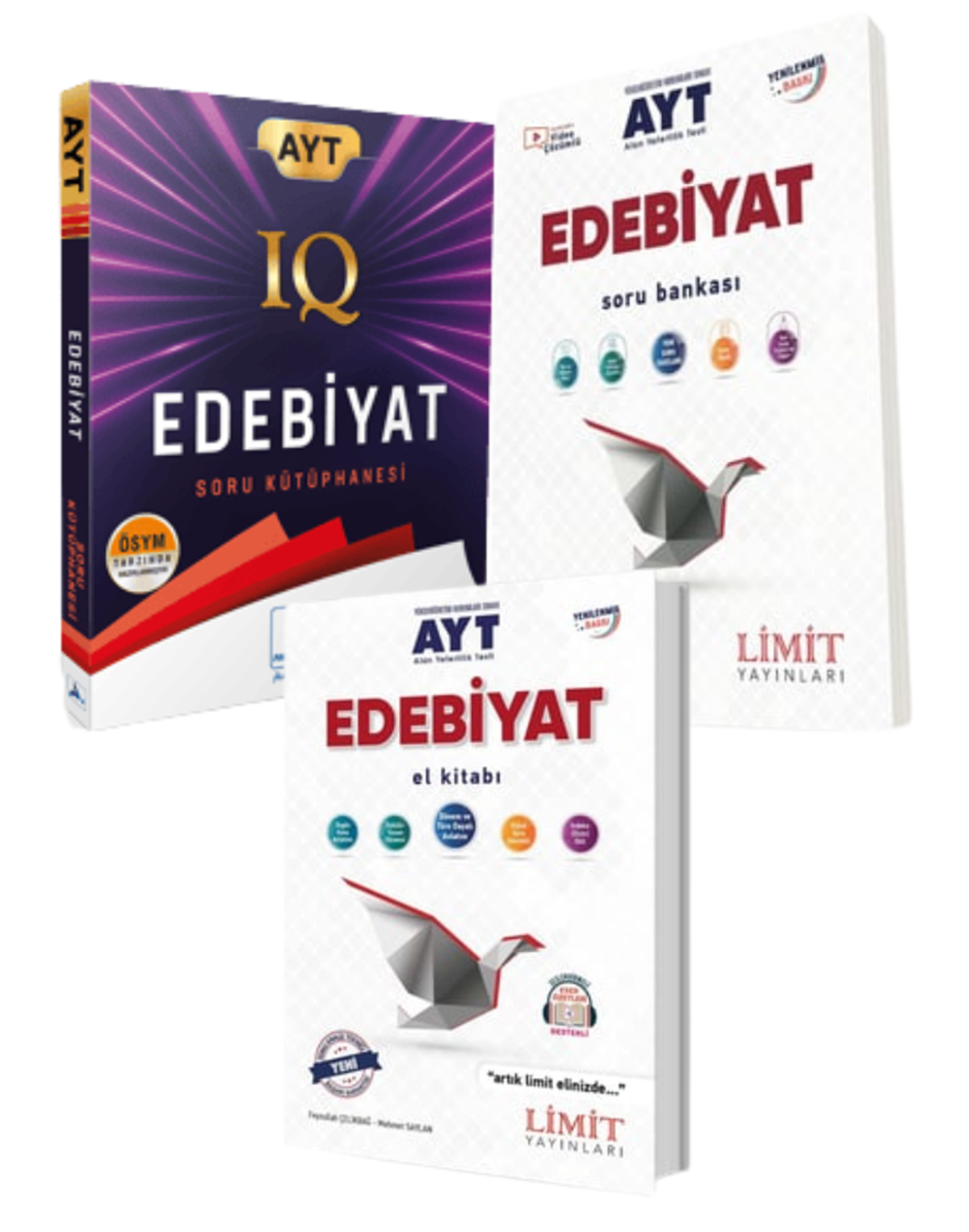 PARAF AYT IQ EDEBİYAT SB+LİMİT AYT EDEBİYAT SB+LİMİT AYT EDEBİYAT EL KİTABI SETİ