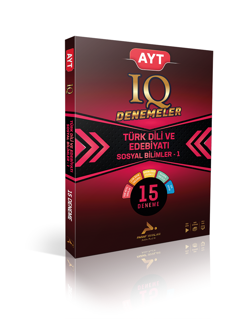 Paraf Ayt IQ Türk Dili ve Edebiyat-Sosyal-1 15 Branş Deneme