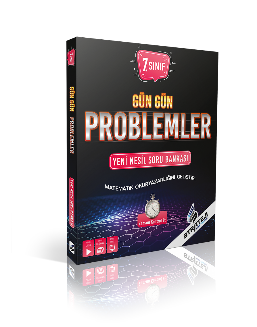 Strateji 7. Sınıf Gün Gün Problemler Yeni Nesil Soru Bankası