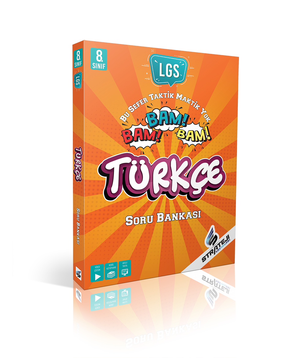 Strateji 8. Sınıf Bam Bam Türkçe Soru Bankası
